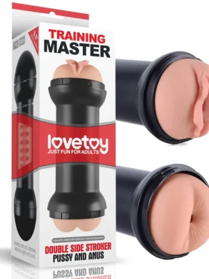 2 in 1 Anus & Pussy Double Side Stroker Masturbator