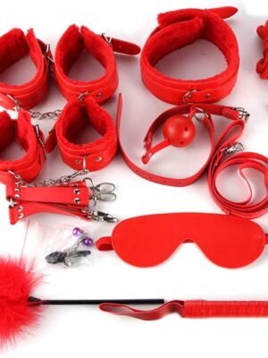 Full BDSM SEX KIT Red
