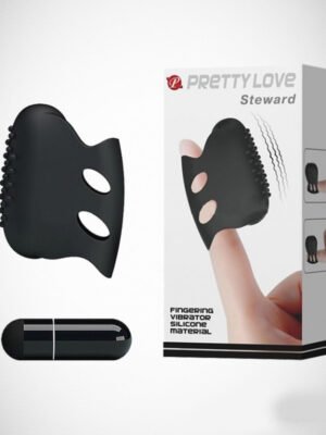 Pretty Love Silicone Finger Bullet Vibrator
