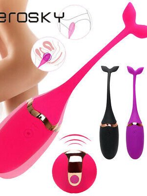 Remote Control Fish Egg Wireless Vibrator